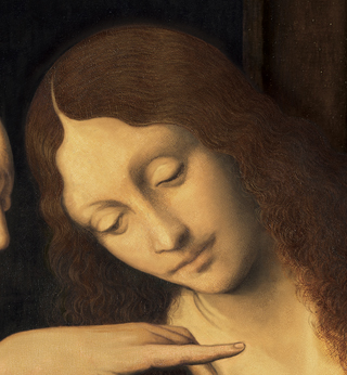 The Last Supper Restoration of John-1